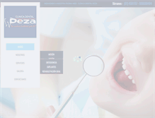 Tablet Screenshot of clinicadentaldeza.com